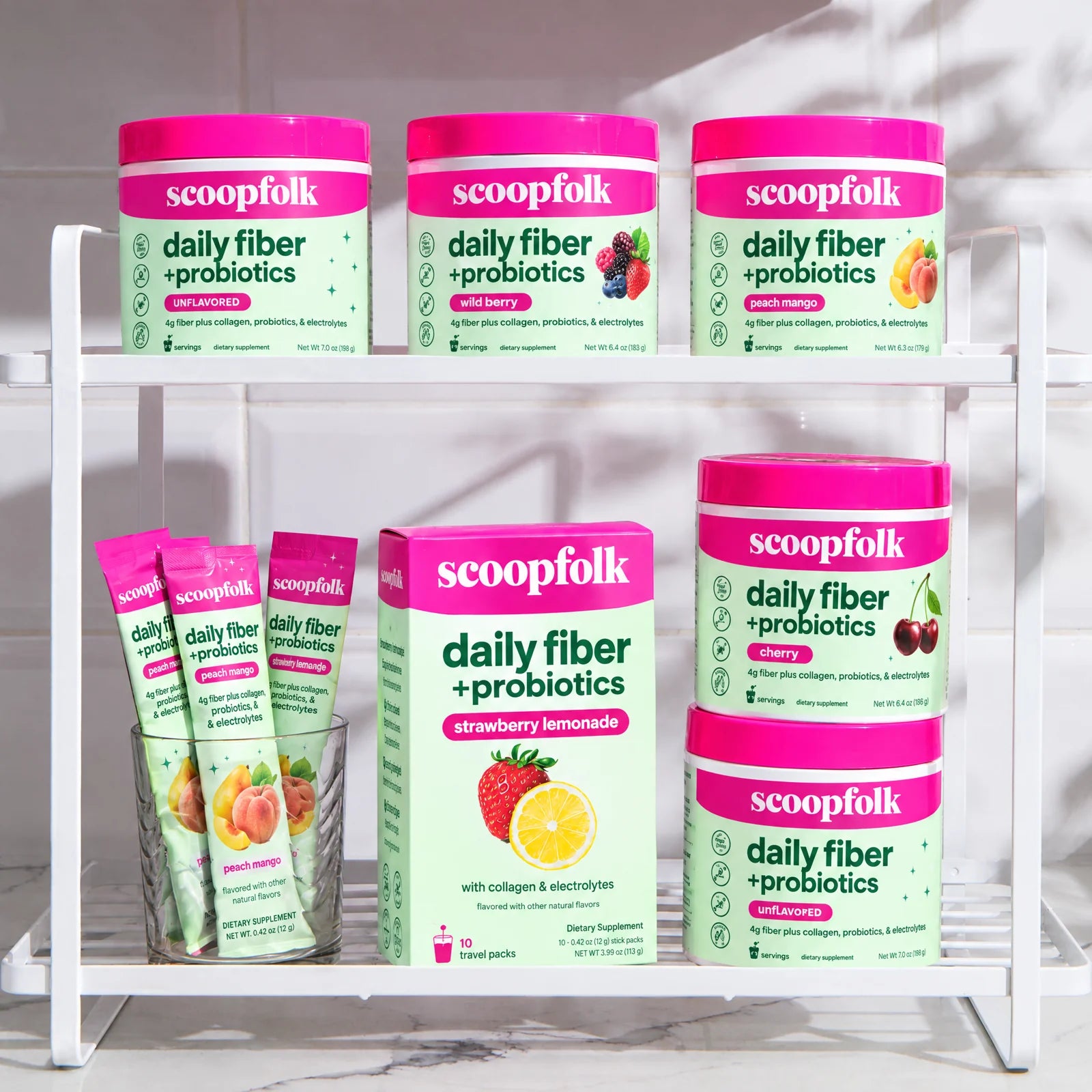 Your new fiber routine, with perks - for less than $1/day.